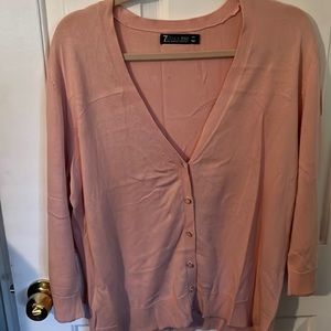 New York and Company XXL Peach Color Cardigan